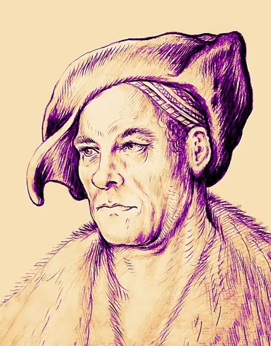 Framed Print : Portrait of Jakob Fugger, 1459