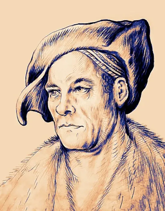Framed Print : Portrait of Jakob Fugger, 1459