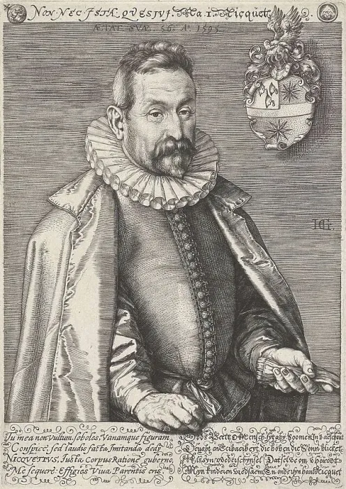 Framed Print : Portrait of Jan Nicquet at the age of 56 Framed Print : Portrait of Jan Nicquet at the age of 56