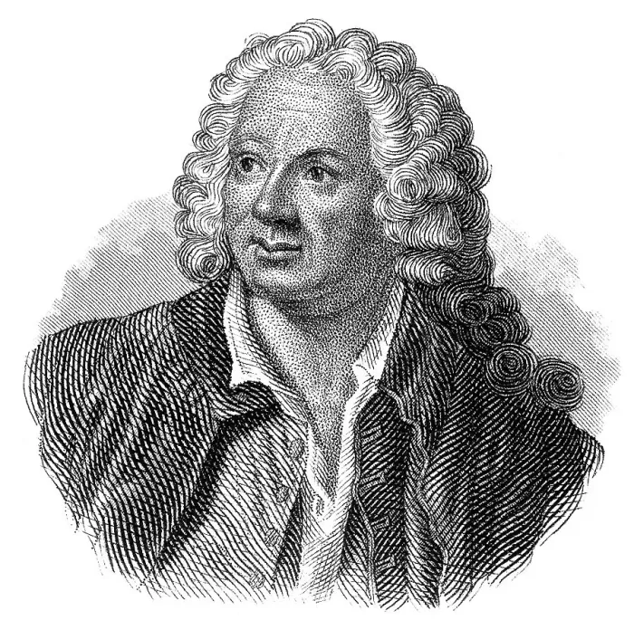 Framed Print : Portrait of Jean-Baptiste Rousseau