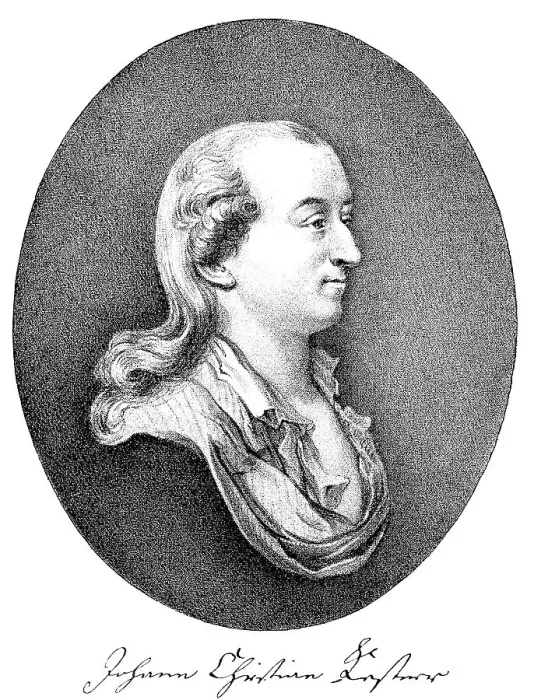 Framed Print : Portrait of Johann Christian Kestner Framed Print : Portrait of Johann Christian Kestner