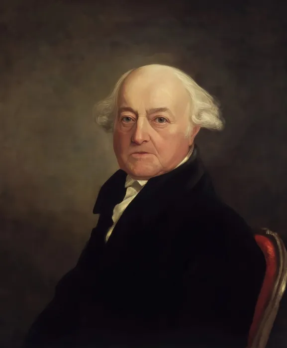 Framed Print : Portrait of John Adams, 1735 - 1826 Framed Print : Portrait of John Adams, 1735 - 1826