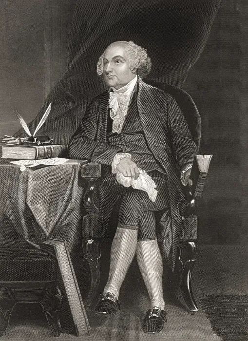 Framed Print : Portrait of John Adams, 1735 - 1826 Framed Print : Portrait of John Adams, 1735 - 1826