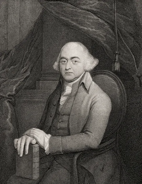 Framed Print : Portrait of John Adams, 1735 - 1826 Framed Print : Portrait of John Adams, 1735 - 1826