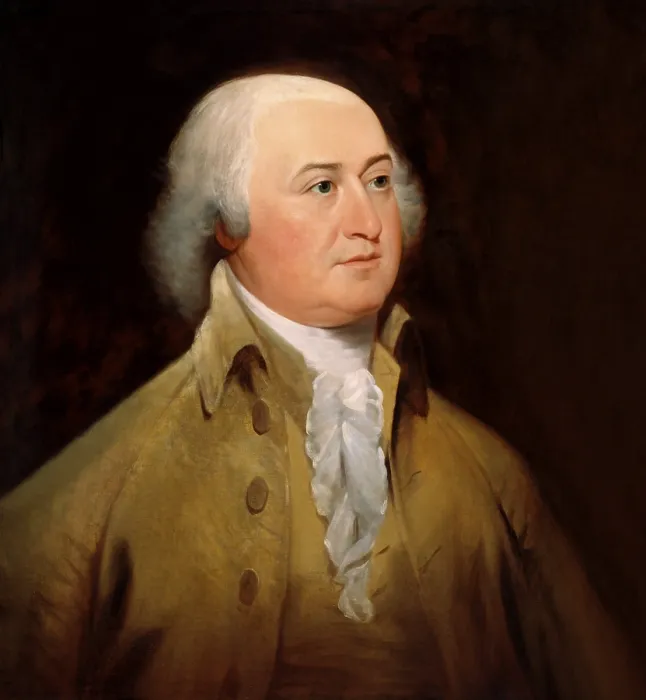 Framed Print : Portrait of John Adams, 1735 - 1826 Framed Print : Portrait of John Adams, 1735 - 1826