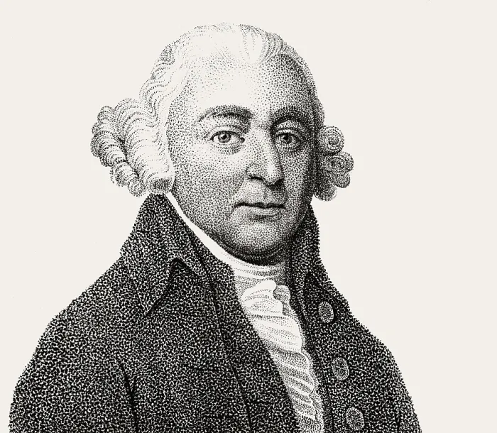 Framed Print : Portrait of John Adams, 1735 - 1826