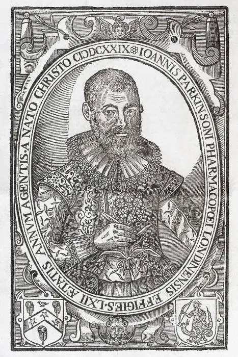 Framed Print : Portrait of John Parkinson (1567-1650) Framed Print : Portrait of John Parkinson (1567-1650)