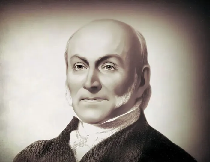 Framed Print : Portrait of John Quincy Adams, 1767-1848 Framed Print : Portrait of John Quincy Adams, 1767-1848