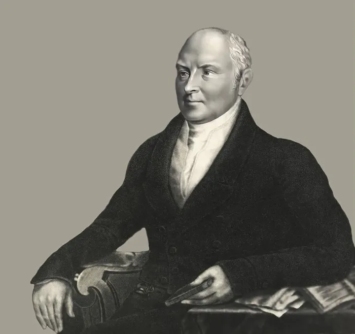 Framed Print : Portrait of John Quincy Adams, 1767-1848