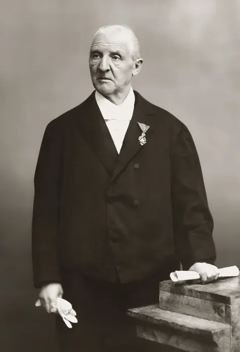 Framed Print : Portrait of Josef Anton Bruckner