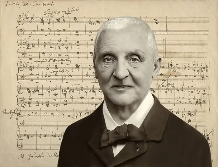 Framed Print : Portrait of Josef Anton Bruckner Framed Print : Portrait of Josef Anton Bruckner