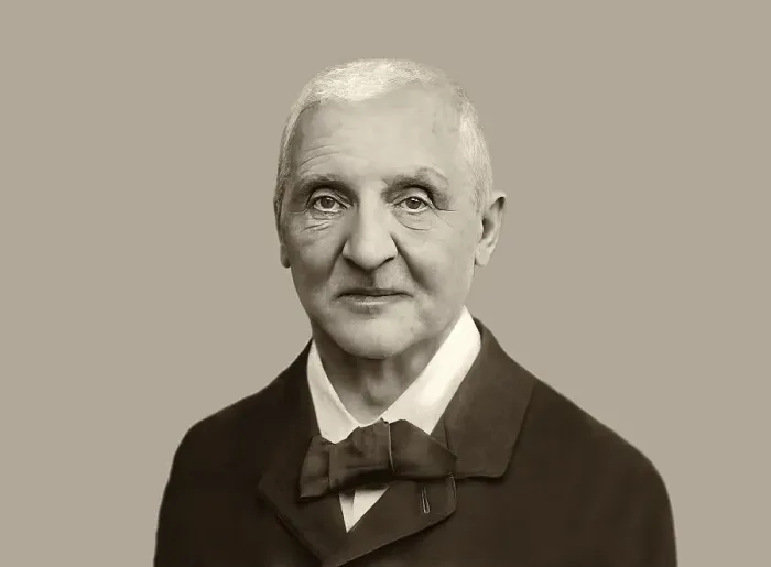 Framed Print : Portrait of Josef Anton Bruckner