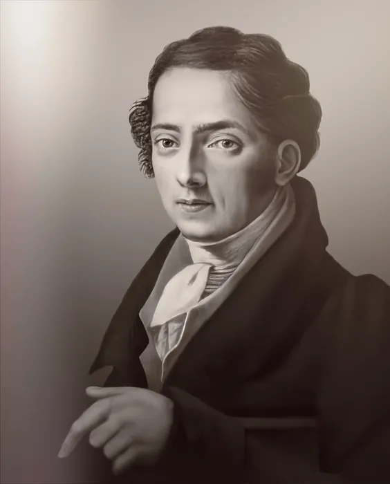 Framed Print : Portrait of Joseph Ritter von Fraunhofer Framed Print : Portrait of Joseph Ritter von Fraunhofer