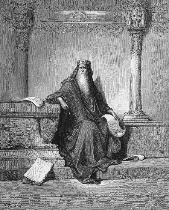 Framed Print : Portrait of King Solomon the Wise