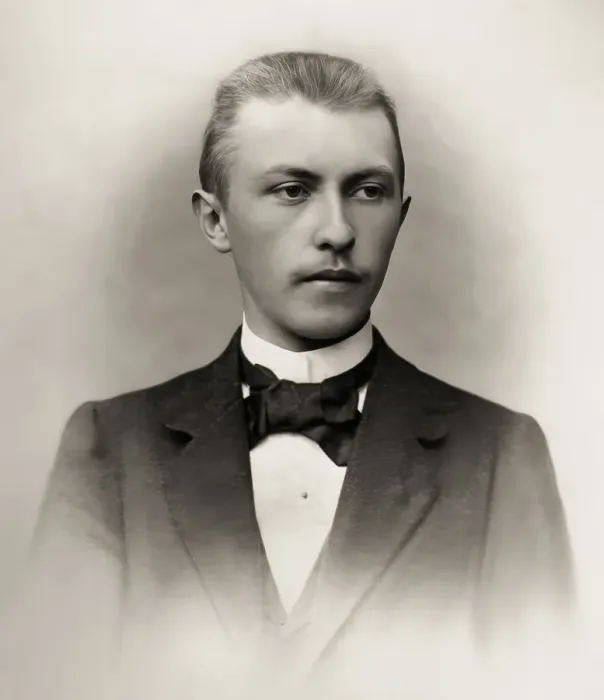 Framed Print : Portrait of Konrad Adenauer as a young man Framed Print : Portrait of Konrad Adenauer as a young man