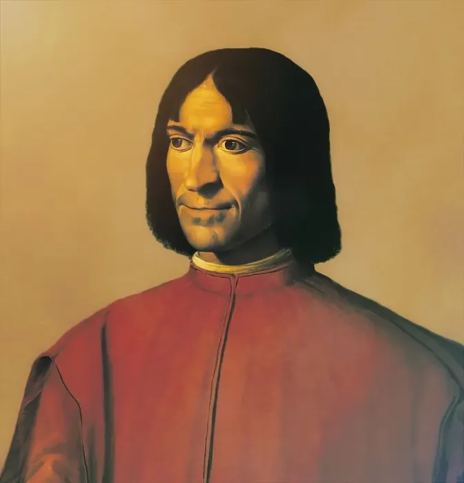 Framed Print : Portrait of Lorenzo I de Medici