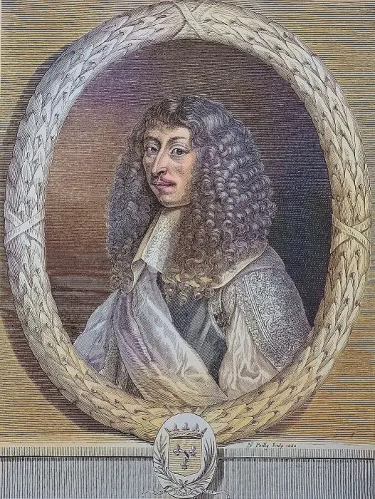 Framed Print : Portrait of Louis II de Bourbon Framed Print : Portrait of Louis II de Bourbon