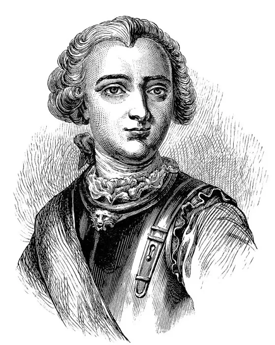 Framed Print : Portrait of Louis Joseph de Montcalm-Gozon