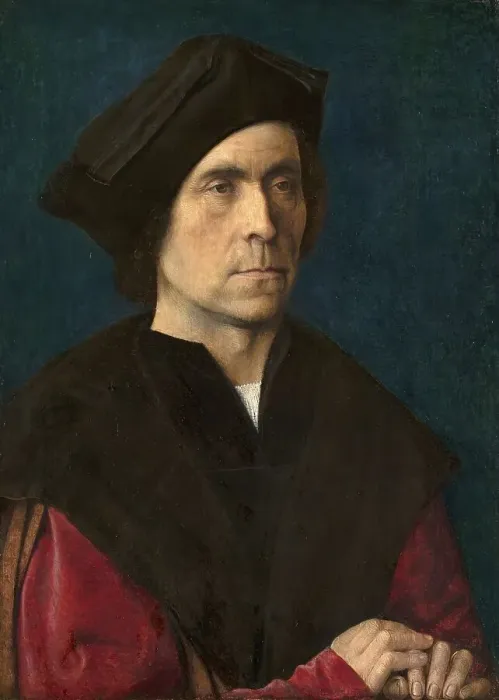 Framed Print : Portrait of a Man c. 1510, by painter Michel Sittow