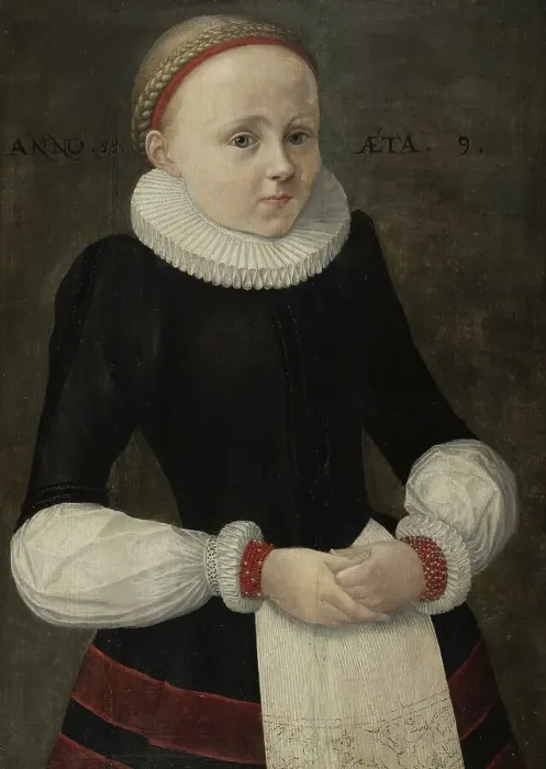 Framed Print : Portrait of Maria Jacobina Voelker Framed Print : Portrait of Maria Jacobina Voelker