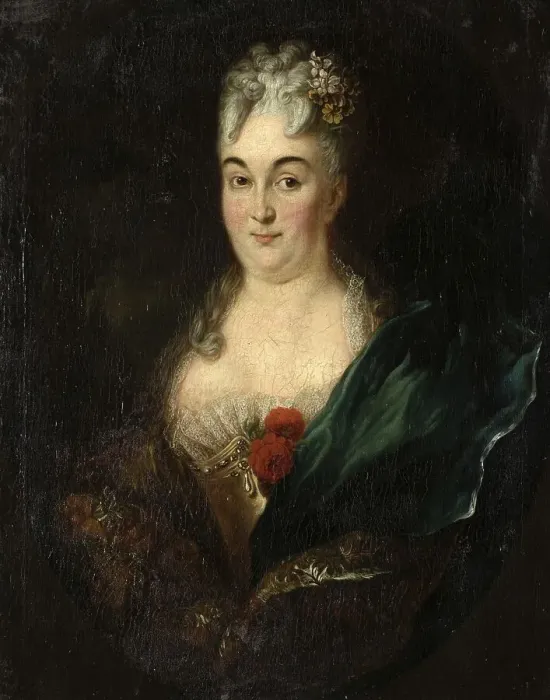 Framed Print : Portrait of Maria Justina von Lersner, c