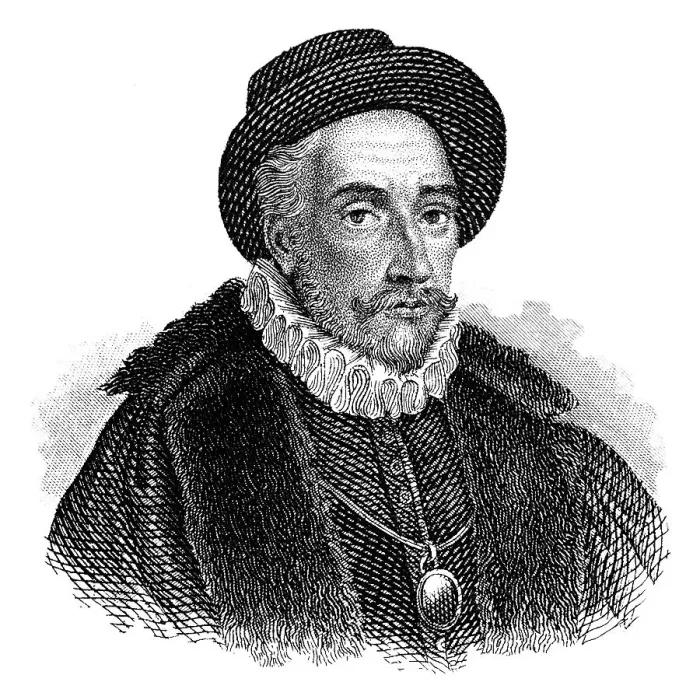 Framed Print : Portrait of Michel Eyquem de Montaigne
