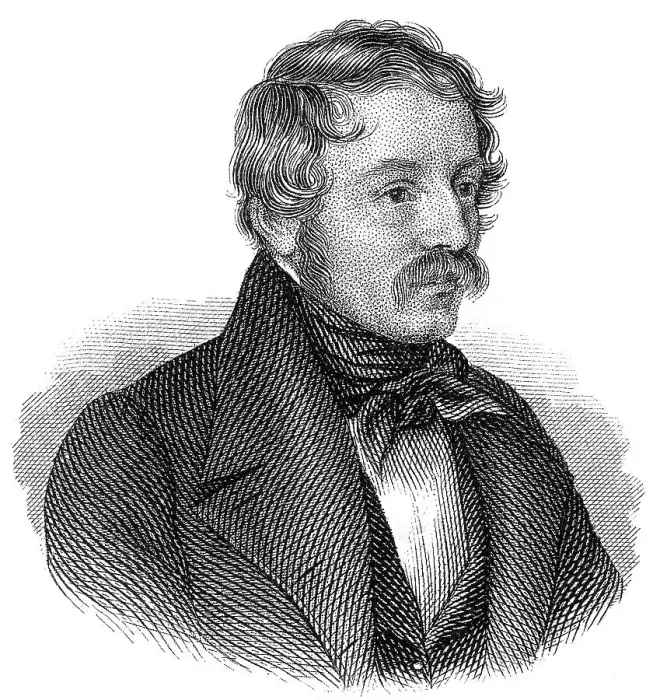 Framed Print : Portrait of Nikolaus Lenau or Nikolaus Franz Niembsch