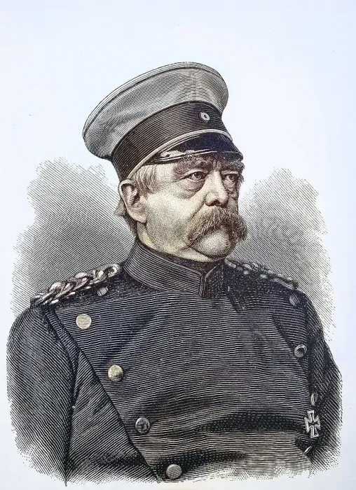 Framed Print : Portrait of Otto Eduard Leopold Prince of Bismarck Framed Print : Portrait of Otto Eduard Leopold Prince of Bismarck
