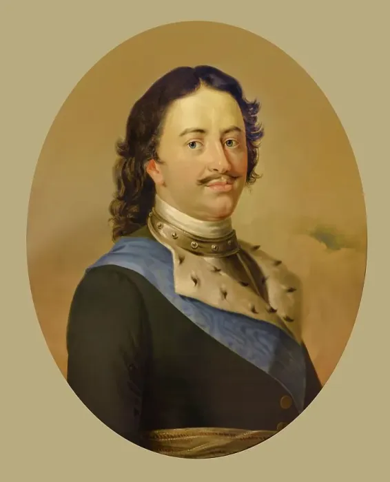 Framed Print : Portrait of Peter the Great, Peter I or Pyotr Alexeyevich Romanov Framed Print : Portrait of Peter the Great, Peter I or Pyotr Alexeyevich Romanov