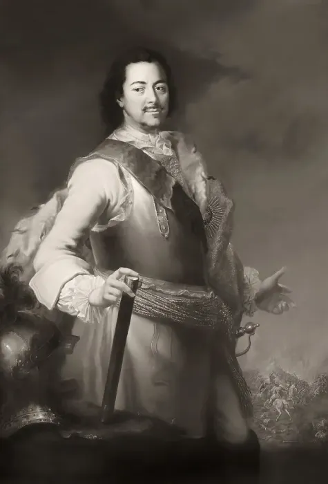 Framed Print : Portrait of Peter the Great, Peter I or Pyotr Alexeyevich Romanov Framed Print : Portrait of Peter the Great, Peter I or Pyotr Alexeyevich Romanov