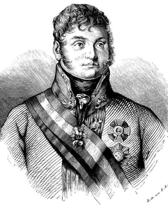 Framed Print : Portrait of Prince Karl zu Schwarzenberg