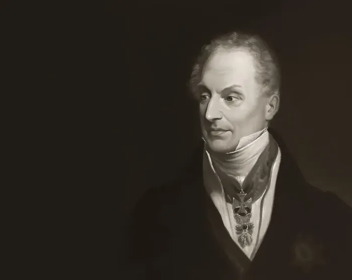 Framed Print : Portrait of Prince Klemens Wenzel von Metternich
