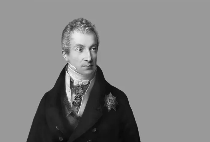 Framed Print : Portrait of Prince Klemens Wenzel von Metternich Framed Print : Portrait of Prince Klemens Wenzel von Metternich