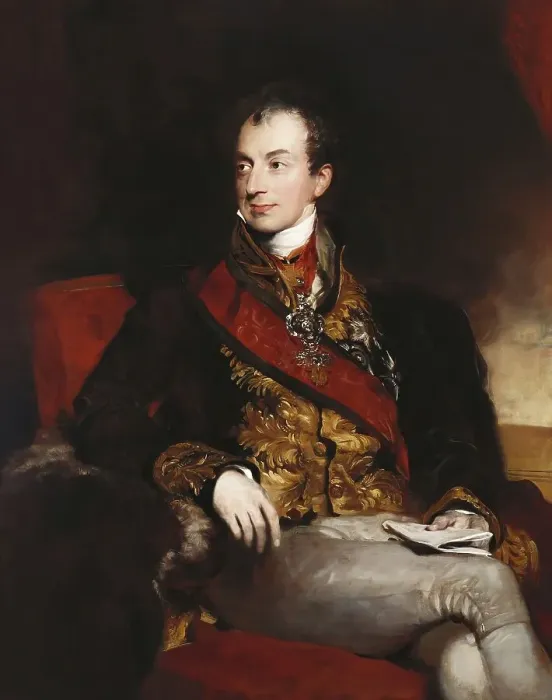 Framed Print : Portrait of Prince Klemens Wenzel von Metternich Framed Print : Portrait of Prince Klemens Wenzel von Metternich