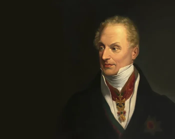 Framed Print : Portrait of Prince Klemens Wenzel von Metternich