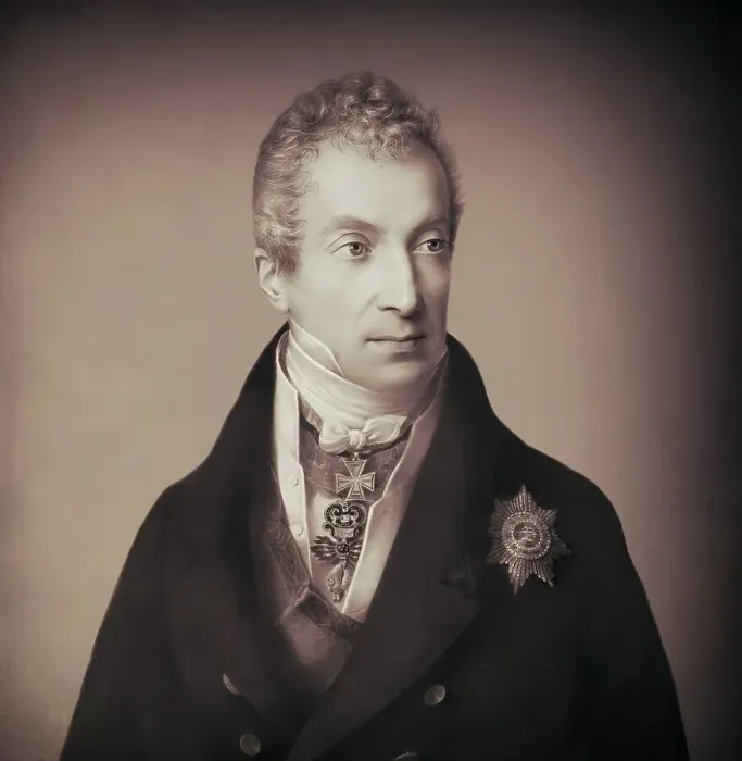Framed Print : Portrait of Prince Klemens Wenzel von Metternich