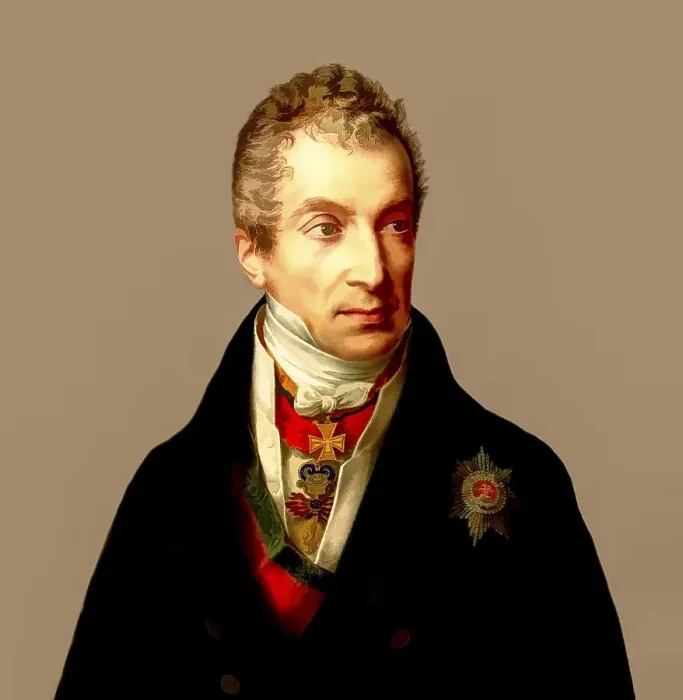 Framed Print : Portrait of Prince Klemens Wenzel von Metternich Framed Print : Portrait of Prince Klemens Wenzel von Metternich