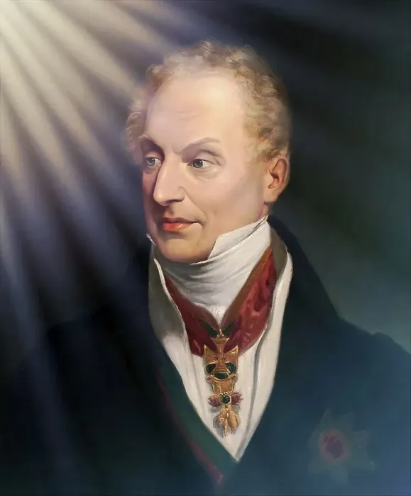 Framed Print : Portrait of Prince Klemens Wenzel von Metternich Framed Print : Portrait of Prince Klemens Wenzel von Metternich