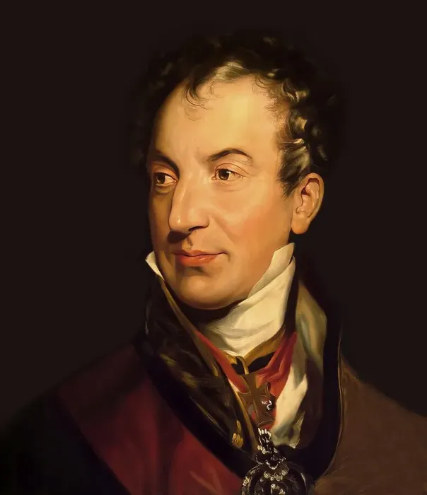 Framed Print : Portrait of Prince Klemens Wenzel von Metternich Framed Print : Portrait of Prince Klemens Wenzel von Metternich