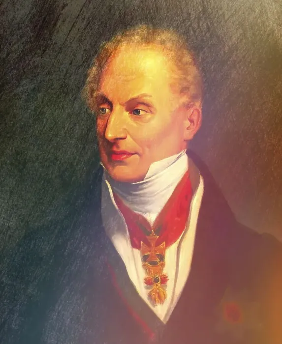Framed Print : Portrait of Prince Klemens Wenzel von Metternich