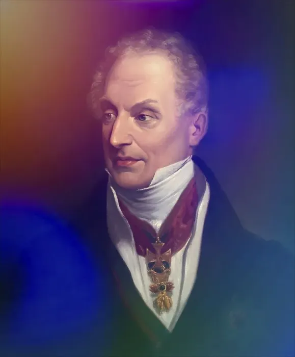 Framed Print : Portrait of Prince Klemens Wenzel von Metternich