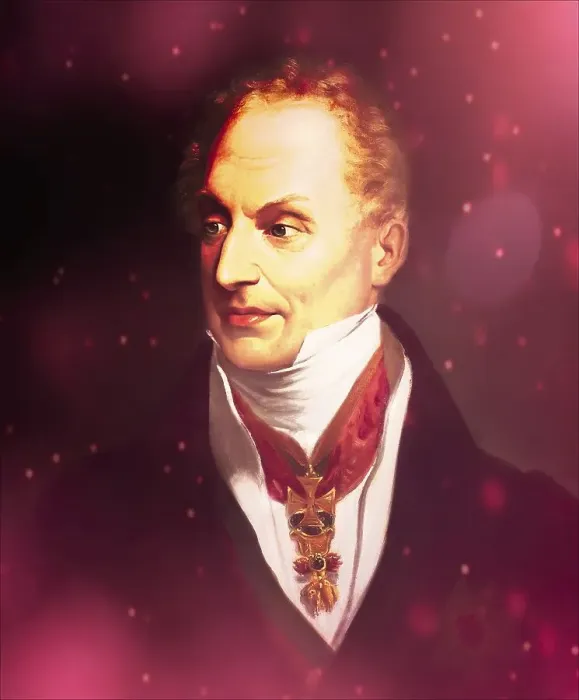 Framed Print : Portrait of Prince Klemens Wenzel von Metternich