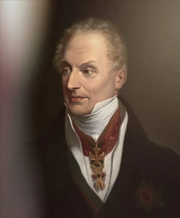 Framed Print : Portrait of Prince Klemens Wenzel von Metternich Framed Print : Portrait of Prince Klemens Wenzel von Metternich