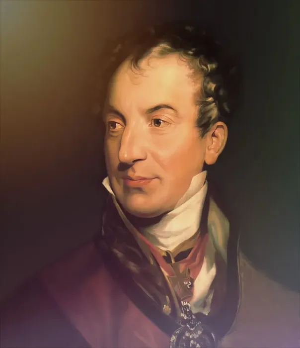 Framed Print : Portrait of Prince Klemens Wenzel von Metternich Framed Print : Portrait of Prince Klemens Wenzel von Metternich
