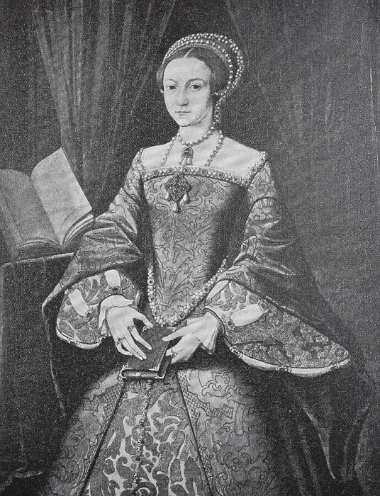 Framed Print : Portrait of Princess Elizabeth of England