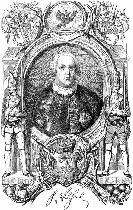 Framed Print : Portrait of Prussian King Frederick William I Framed Print : Portrait of Prussian King Frederick William I