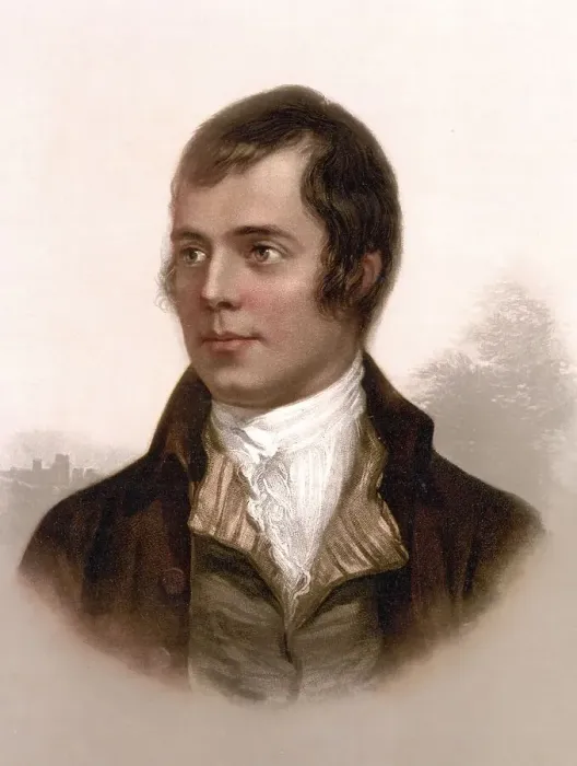 Framed Print : Portrait of Robert Burns, Ayr, Scotland