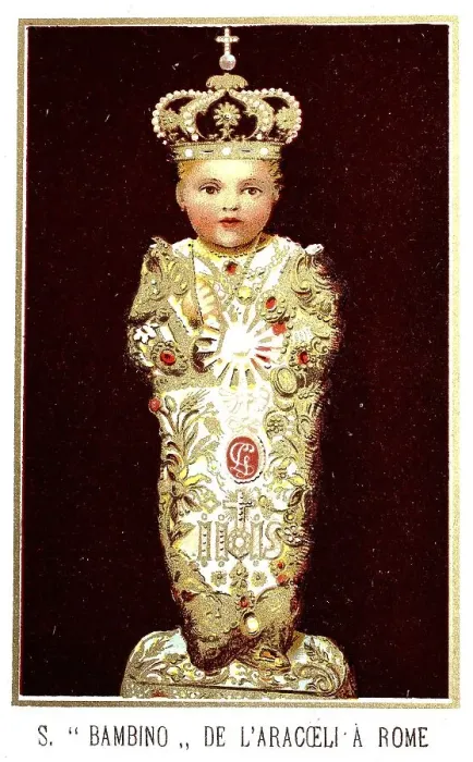 Framed Print : Portrait of a saint, child of aracceli in rome Framed Print : Portrait of a saint, child of aracceli in rome