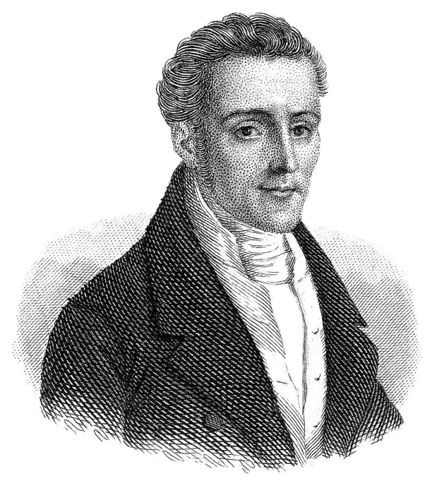 Framed Print : Portrait of Silvio Pellico, 1789 - 1854