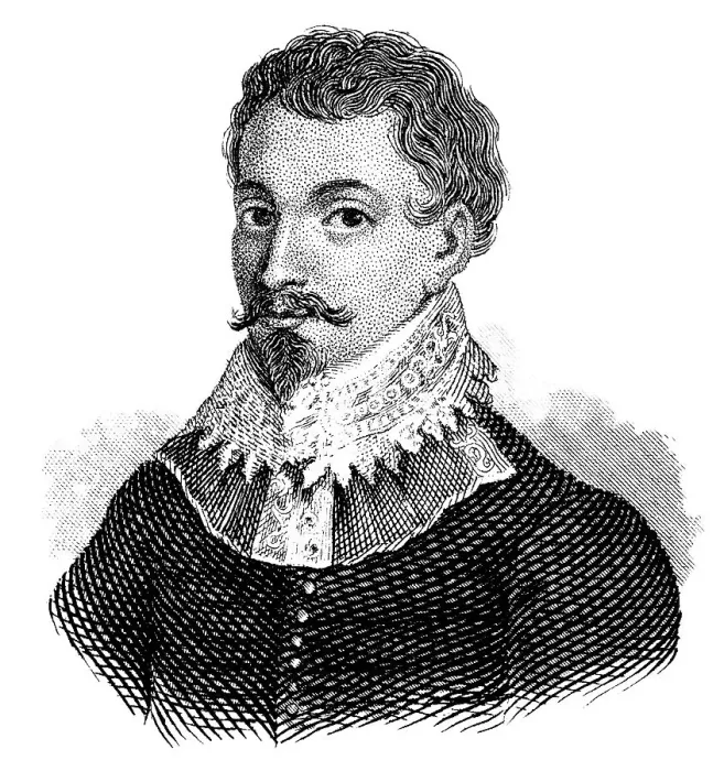 Framed Print : Portrait of Sir Francis Drake, 1540 - 1596